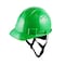 Ge Vented Full Brim Hard Hat, 4-Point Adjustable Ratchet Suspension, Green GH326N - alternate 1